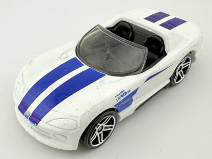 DODGE VIPER RT/10 CABRIO, Hot Wheels 2016, Die cast DVB66, Biały, 1:64 – zdjęcie 9