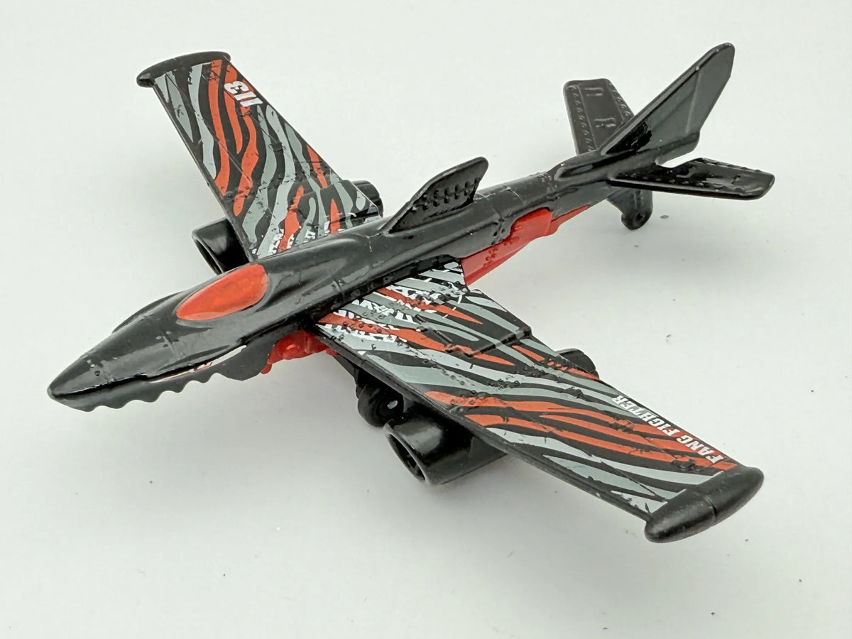 FANG FIGHTER Seria Sky Busters, Matchbox 2012, Die cast SE113, Czarny, 1:64 – zdjęcie 8