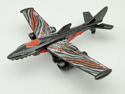 FANG FIGHTER Seria Sky Busters, Matchbox 2012, Die cast SE113, Czarny, 1:64 – zdjęcie 8