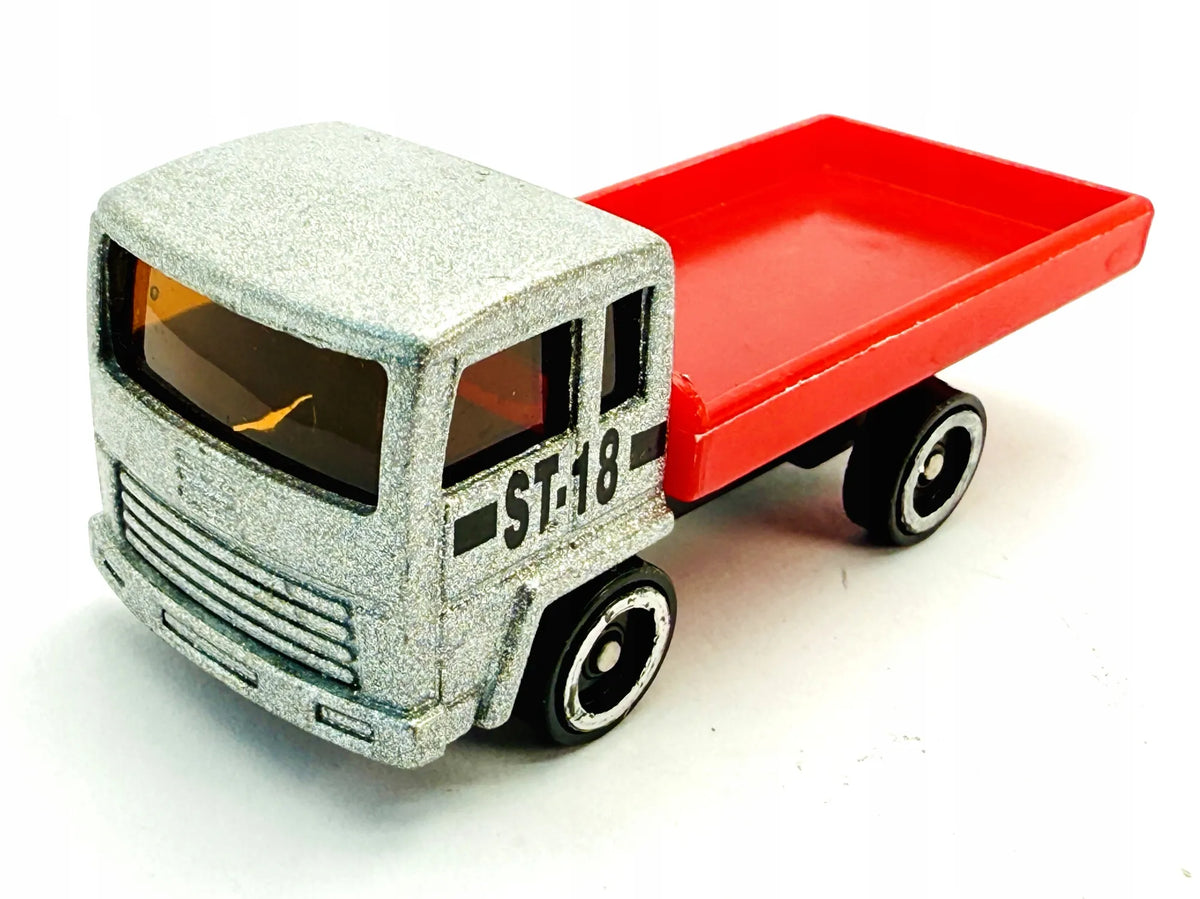 CIĘŻARÓWKA, Resoraki, Die cast St-18, Srebrny, 1:87 – zdjęcie 6