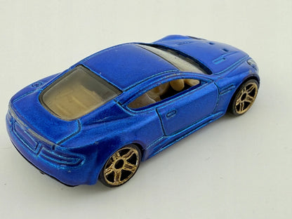 Aston Martin Dbs Mainline Hot Wheels Niebieski 1:64 – zdjęcie 8