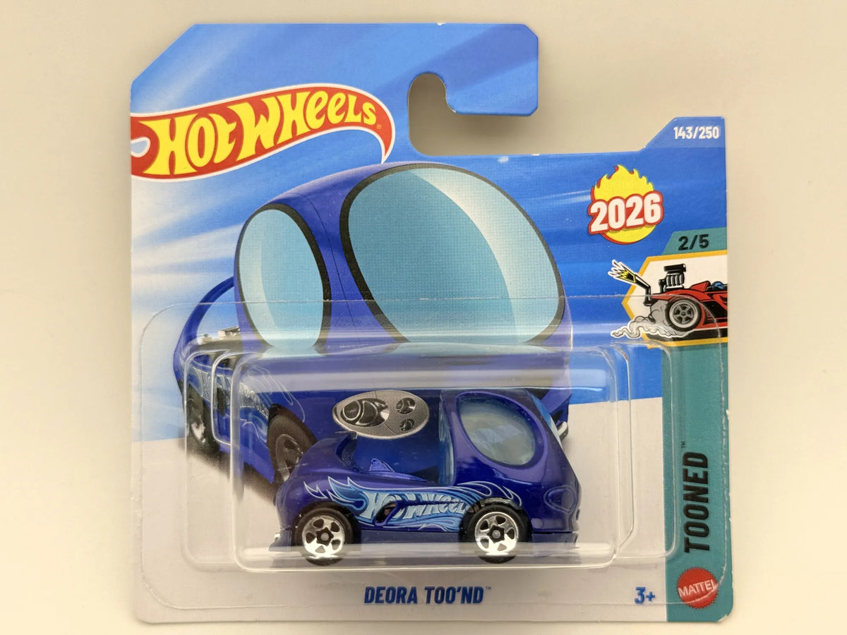 Deora Too'Nd Tooned Hot Wheels 2026 Niebieski 1:64 – zdjęcie 9