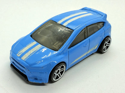 Ford Focus Rs Mainline Hot Wheels 2016 Niebieski 1:72 – zdjęcie 9