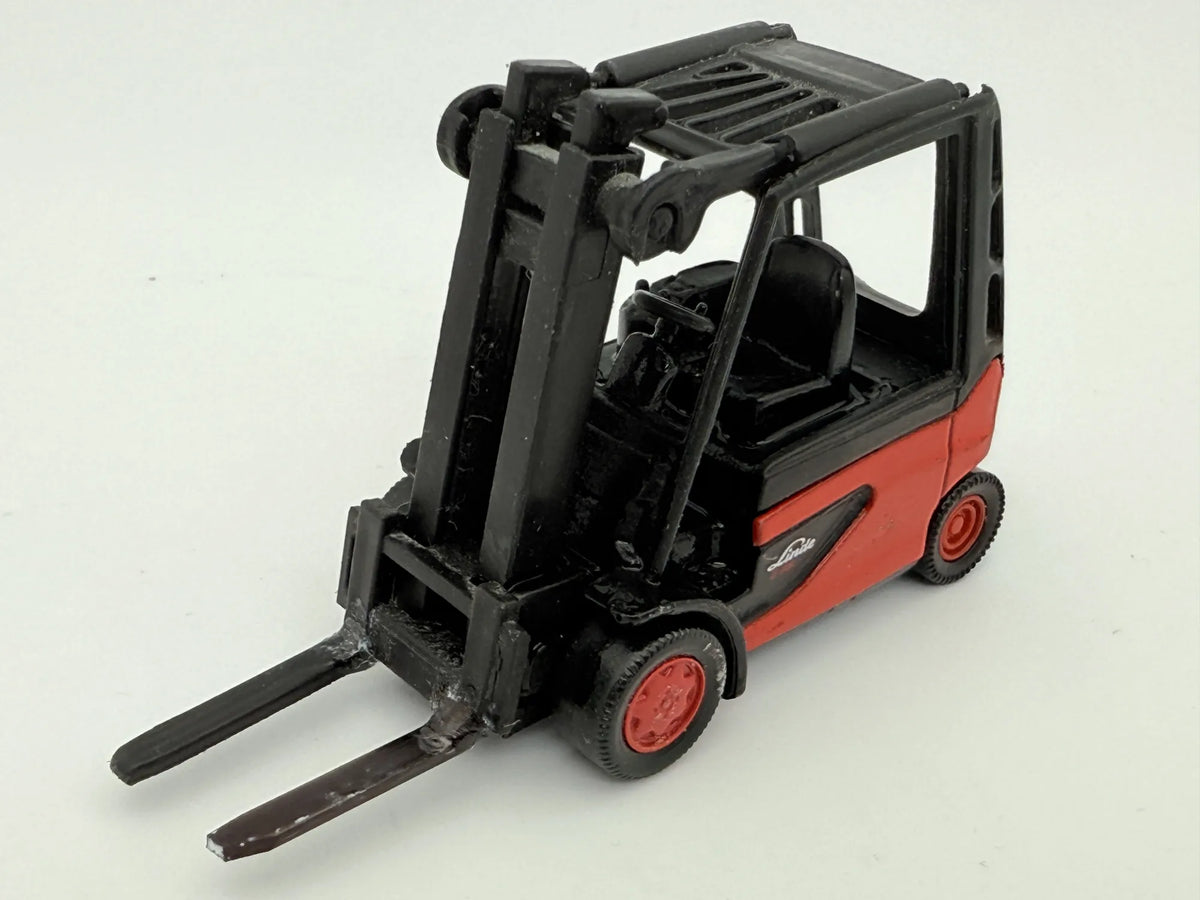 Wózek Widłowy Linde, SIKU, Resoraki, die cast, 1:50 – zdjęcie 6