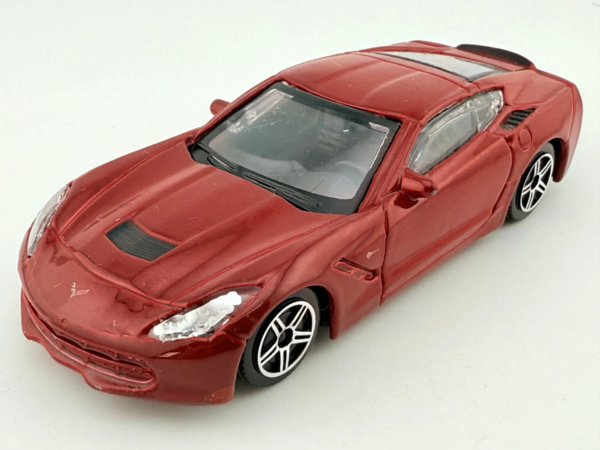 2014 Corvette Stingray Bburago 2014 Czerwony 1:43 – zdjęcie 8
