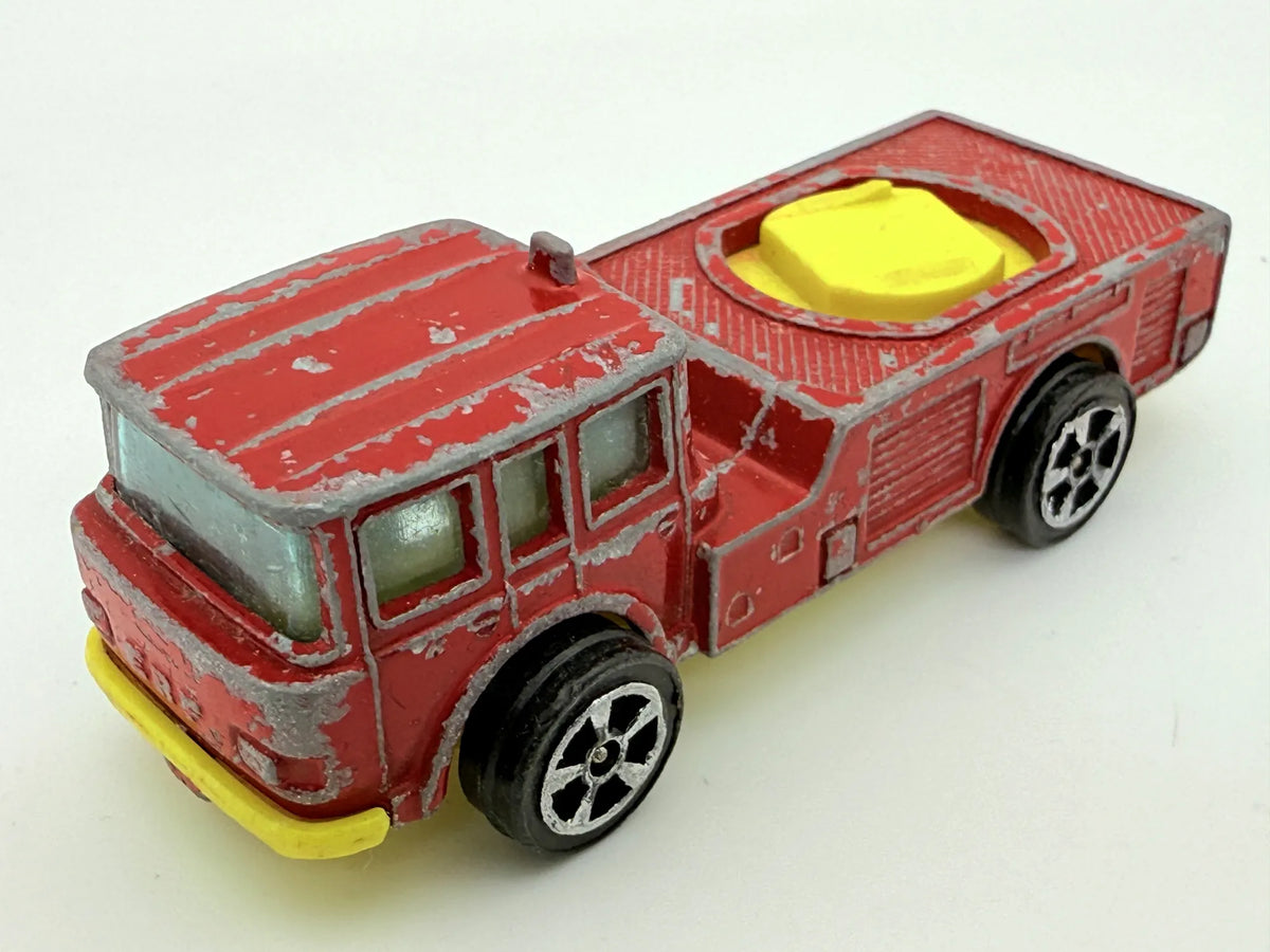 Simon Snorkel Fire Engine Corgi Czerwony 1:64 Made in Wielka Brytania – zdjęcie 7