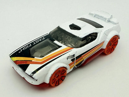 Fast Fish Hot Wheels Biały 1:64 – zdjęcie 8