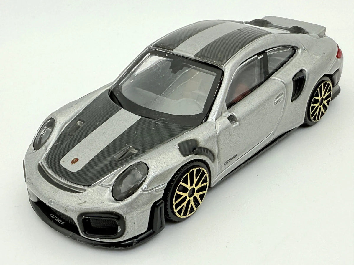 Porsche 911 Gt2 Rs Bburago Srebrny 1:43 – zdjęcie 9