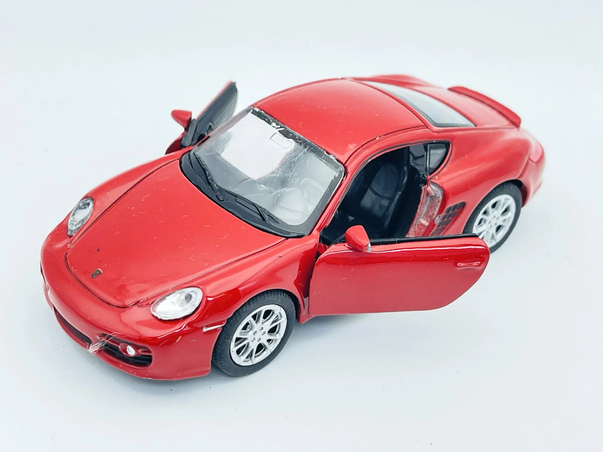 Porsche Cayman S, Welly, Resoraki, die cast, 1:43 – zdjęcie 8