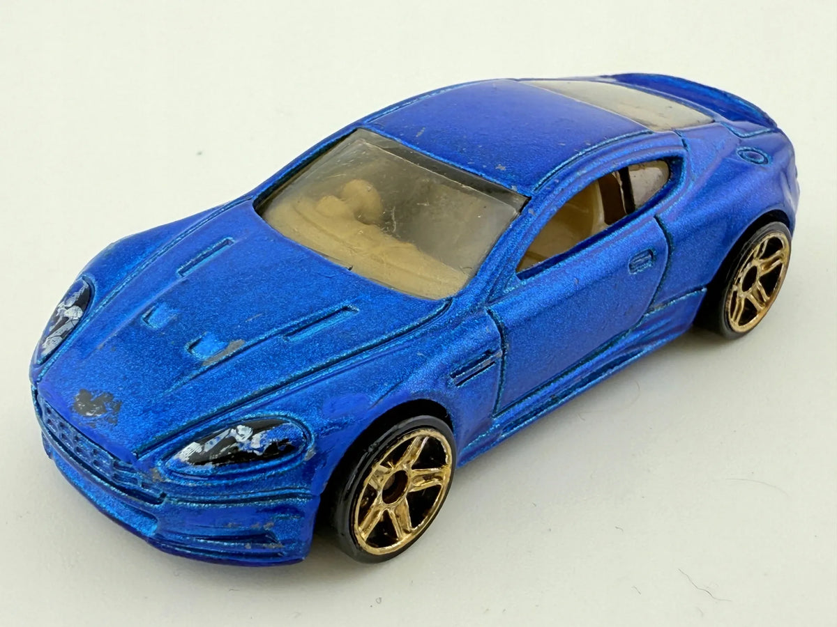 Aston Martin Dbs Hot Wheels 2010 Niebieski 1:64 – zdjęcie 9