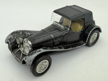 SS Jaguar 100 KLASYCZNY SAMOCHÓD SPORTOWY, Welly, Die cast 8876 Czarny 1:43 – zdjęcie 8