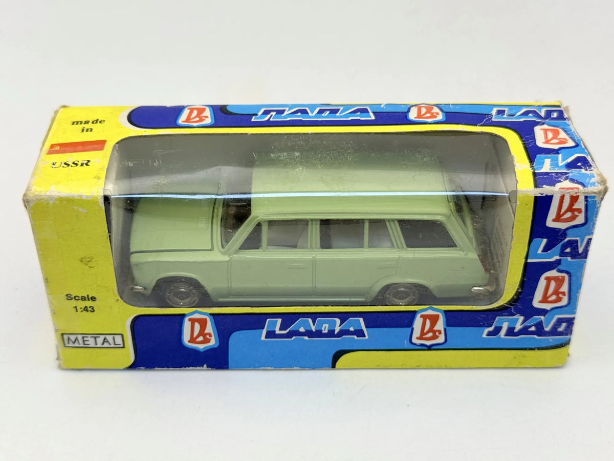 ŁADA WAS 2102 KOMBI Żyguli Agat Zielony 1:43 Made in ZSRR – zdjęcie 7