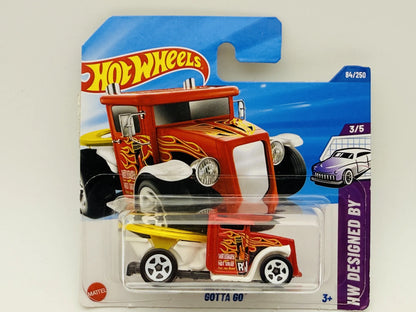 Gotta Go Hot Wheels 2025 HW Designed By 1:64 Blister Biały – zdjęcie 9