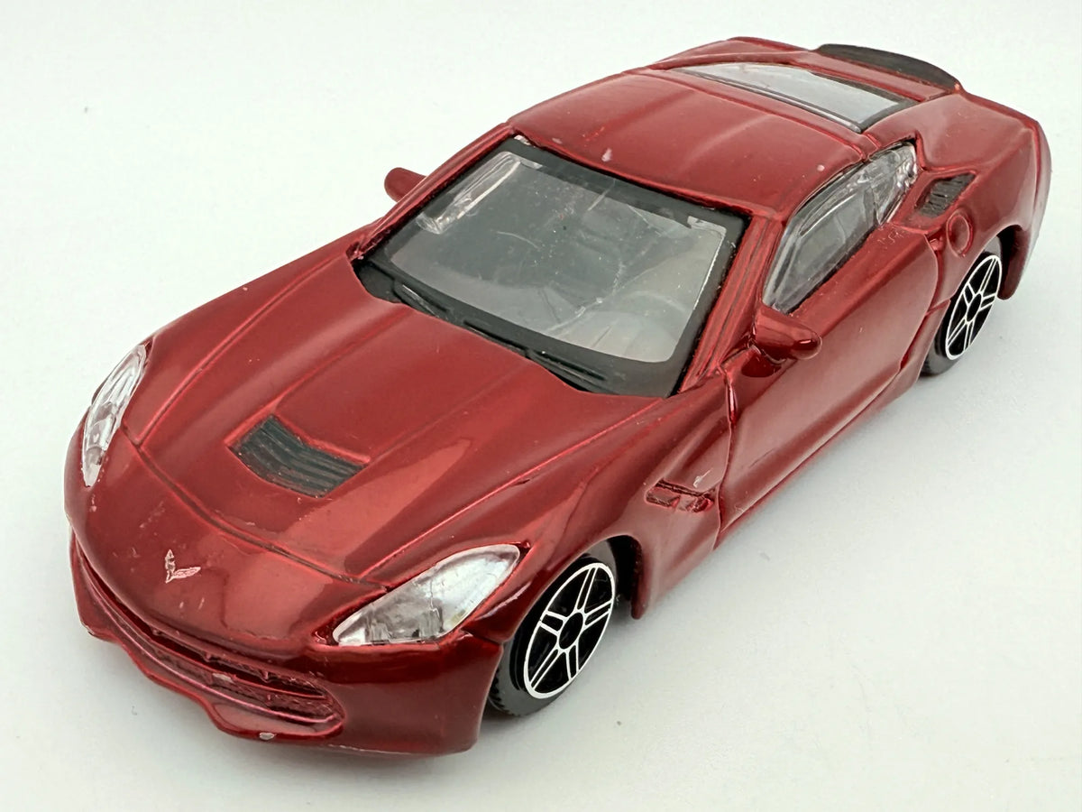2014 Corvette Stingray Bburago Czerwony 1:43 – zdjęcie 9