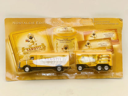 Magirus Deutz Grell 1:87 Ciężarówka Promocyjna SAROTTI Blister Żółty – zdjęcie 6