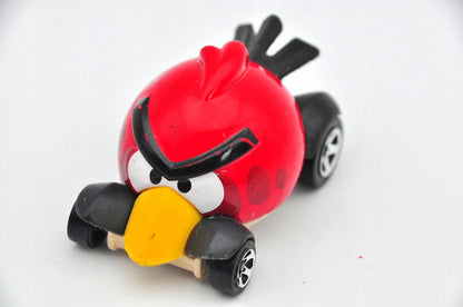 ANGRY BIRDS CAR, Rovio, Mattel 2012, Resoraki, Die cast V5355 Czerwony 1:64 – zdjęcie 7
