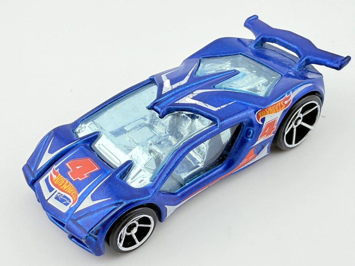 IMPAVIDO 1TM, Hot Wheels, Die cast 1185 MJ I NL, Niebieski, 1:64, Resoraki – zdjęcie 8