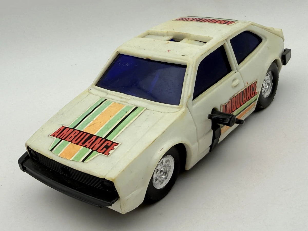 VOLKSWAGEN GOLF I NAKRĘCANE / CLIFFORD TOYS KARETKA Biały 1:24 – zdjęcie 8