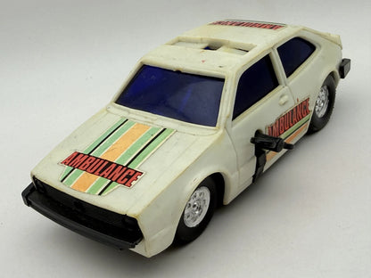 VOLKSWAGEN GOLF I NAKRĘCANE / CLIFFORD TOYS KARETKA Biały 1:24 – zdjęcie 8