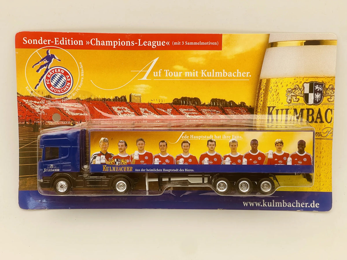Scania Truck Grell 1:87 Blister Reklama FC Bayern München Champions-League – zdjęcie 7