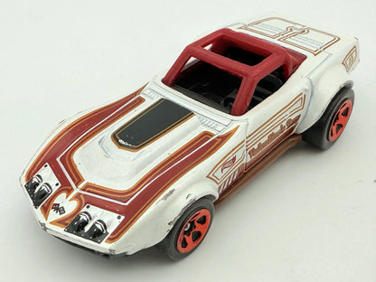 69 Corvette Racer Hot Wheels Biała 1:64 – zdjęcie 9