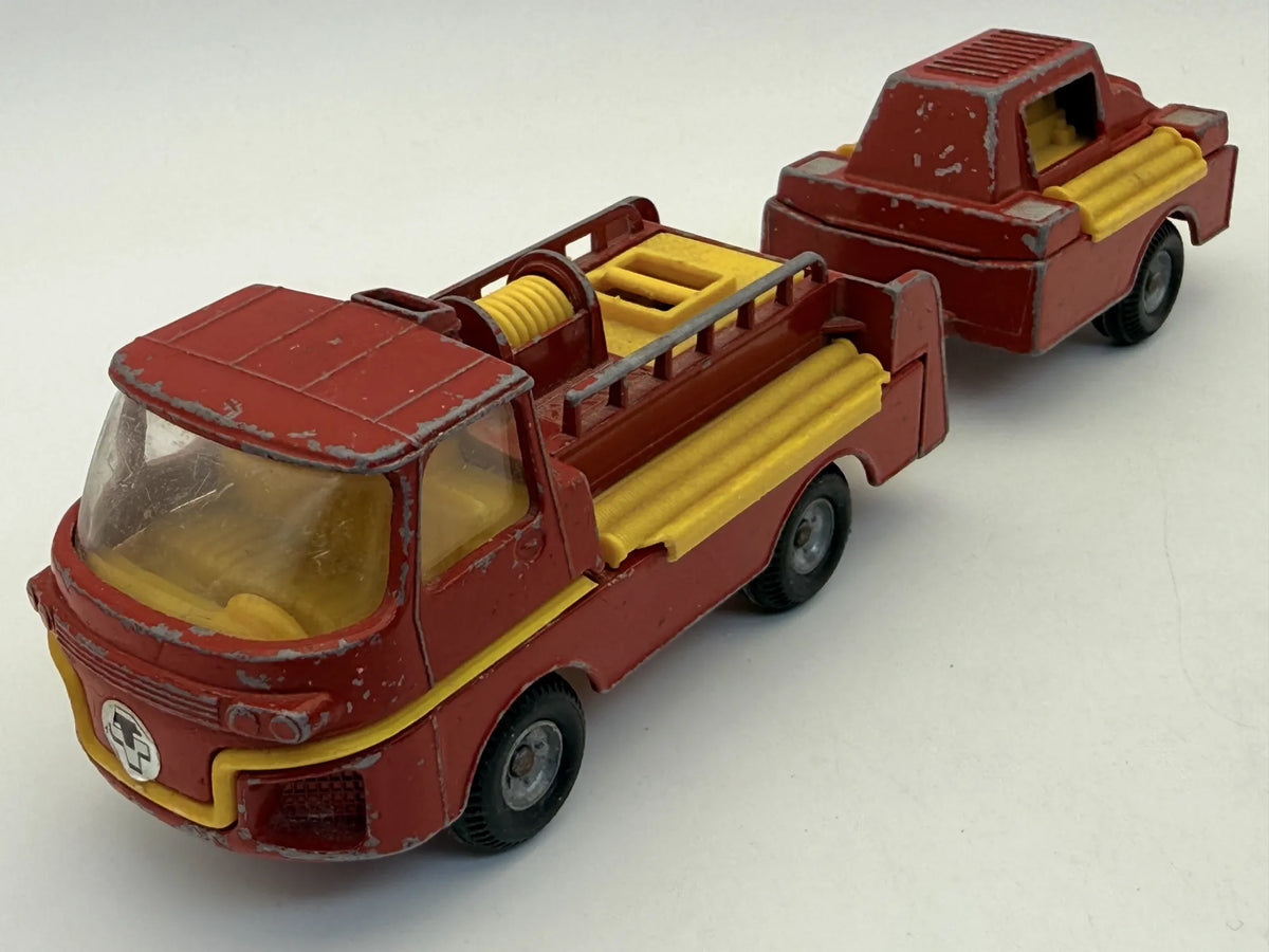 TURBINE TRUCK, WÓZ STRAŻACKI, Corgi, Die cast, Czerwony, 1:43, Resoraki – zdjęcie 12