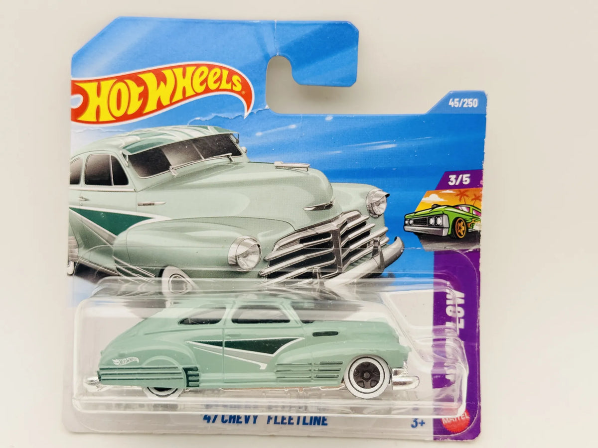Chevrolet Fleetline Hot Wheels Mainline 1:64 Blister Zielony – zdjęcie 6