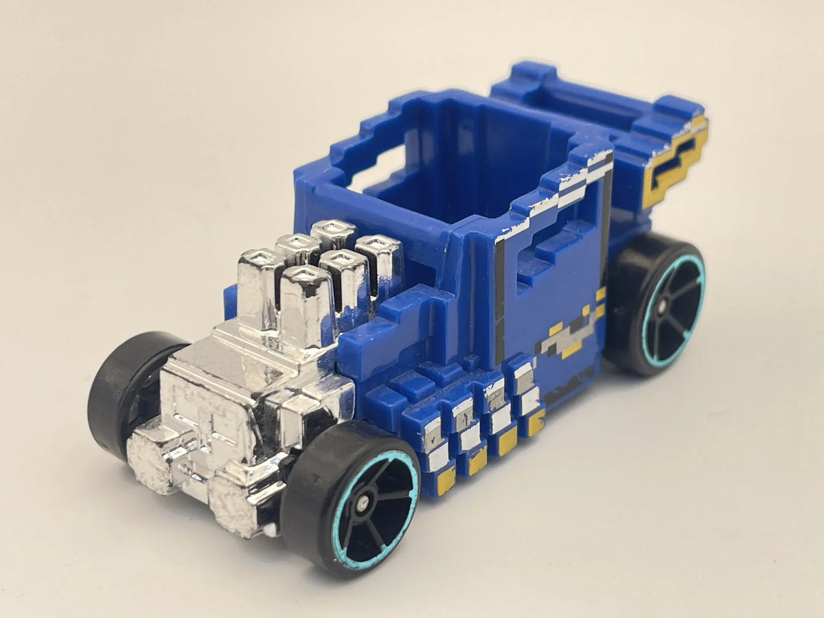 PIXEL SHAKER, Hot Wheels 2019, Die cast GHB76, Niebieski, 1:64, Resoraki – zdjęcie 8