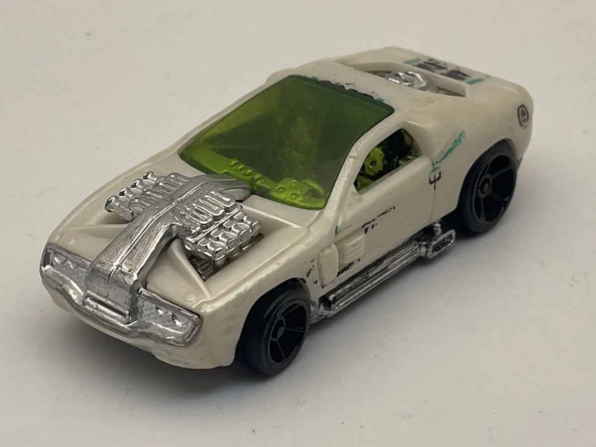 HOLLOWBACK, Hot Wheels, Die cast 536, Biały, 1:64, Resoraki – zdjęcie 8