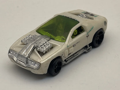 HOLLOWBACK, Hot Wheels, Die cast 536, Biały, 1:64, Resoraki – zdjęcie 8