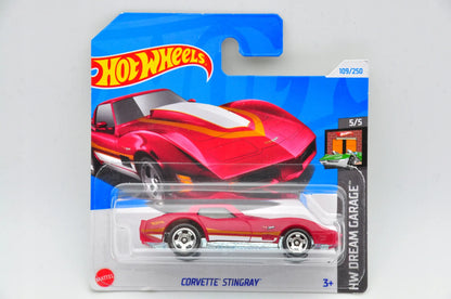 CORVETTE STINGRAY, Hot Wheels 2024, Resoraki, Die cast HTB52-N521, 1:64 – zdjęcie 9