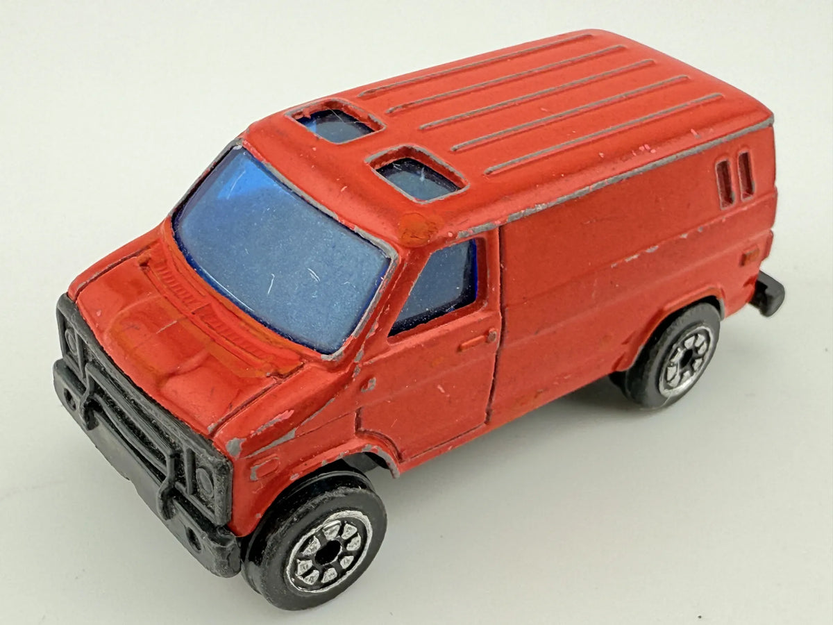 U.S. VAN, Stare Welly, Vintage Die cast No.1112, Czerwony, 1:64, Resoraki – zdjęcie 8