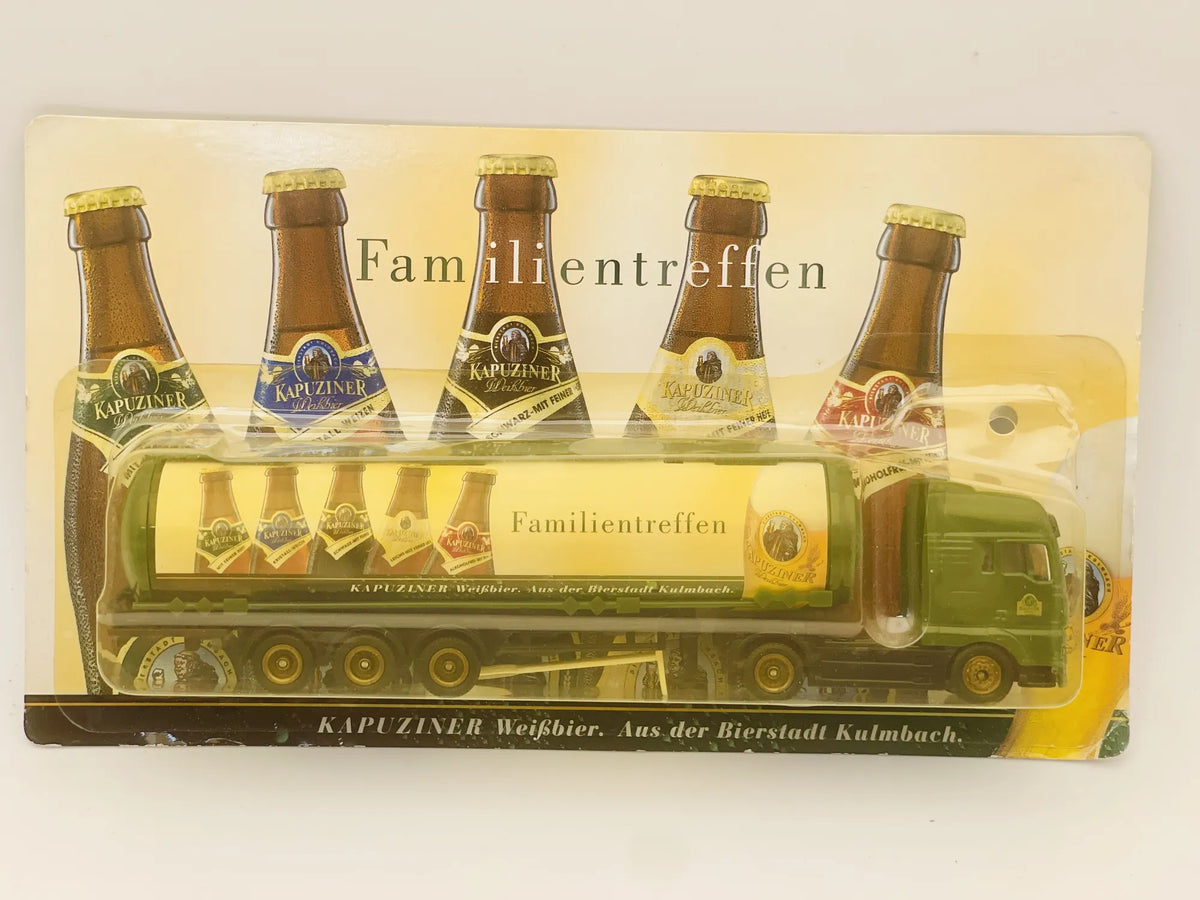 MAN TRUCK Grell 1:87 Ciężarówka Promocyjna Familientreffen Blister Żółty – zdjęcie 2
