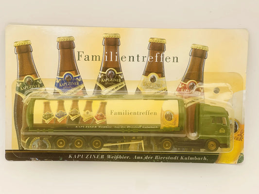 MAN TRUCK Grell 1:87 Ciężarówka Promocyjna Familientreffen Blister Żółty – zdjęcie 2