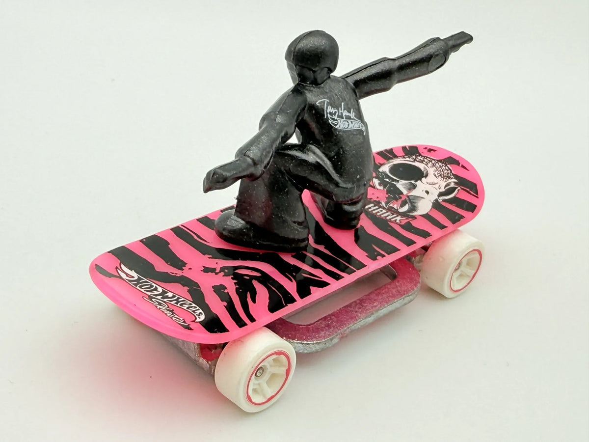 SKATE GROM, Skate Punk, Hot Wheels 2013, Die cast X1617, Różowy, Resoraki – zdjęcie 6