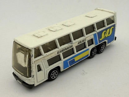 Autobus SCANDINAVIAN AIRLINES SAS Guisval Biały 1:100 Made in Spain – zdjęcie 8