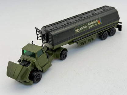 K-16 ARTICULATED TANKER Super Kings Matchbox 1973 1:43 Made in England – zdjęcie 8