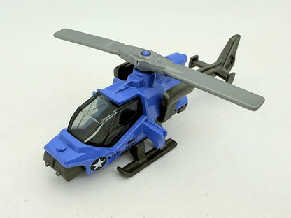 Mission Helicopter Matchbox 1985-2012 NiebieskI 1:64 – zdjęcie 9