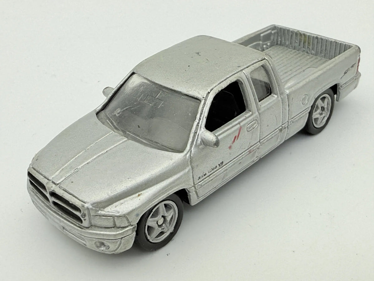 DODGE RAM, Welly, Resoraki, Die cast, Srebrny 1:64 – zdjęcie 8
