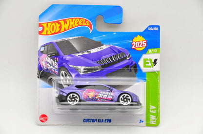 CUSTOM KIA EV6 Hot Wheels 2025 Fioletowy 1:64 – zdjęcie 9