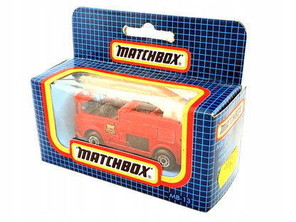 FIRE TRUCK, Matchbox, Resoraki, Die cast Mb-13, Czerwony, 1:64 – zdjęcie 7