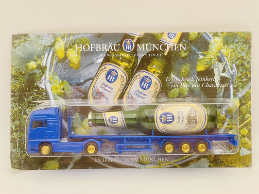 MAN Hümmer 1:87 Ciężarówka Promocyjna HOFBRÄU MÜNCHEN Blister Niebieski