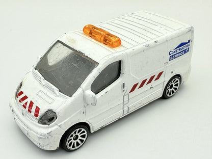RENAULT TRAFIC, Karetka, Majorette, Resoraki, Die cast REF:239B, Biały 1:64 – zdjęcie 9