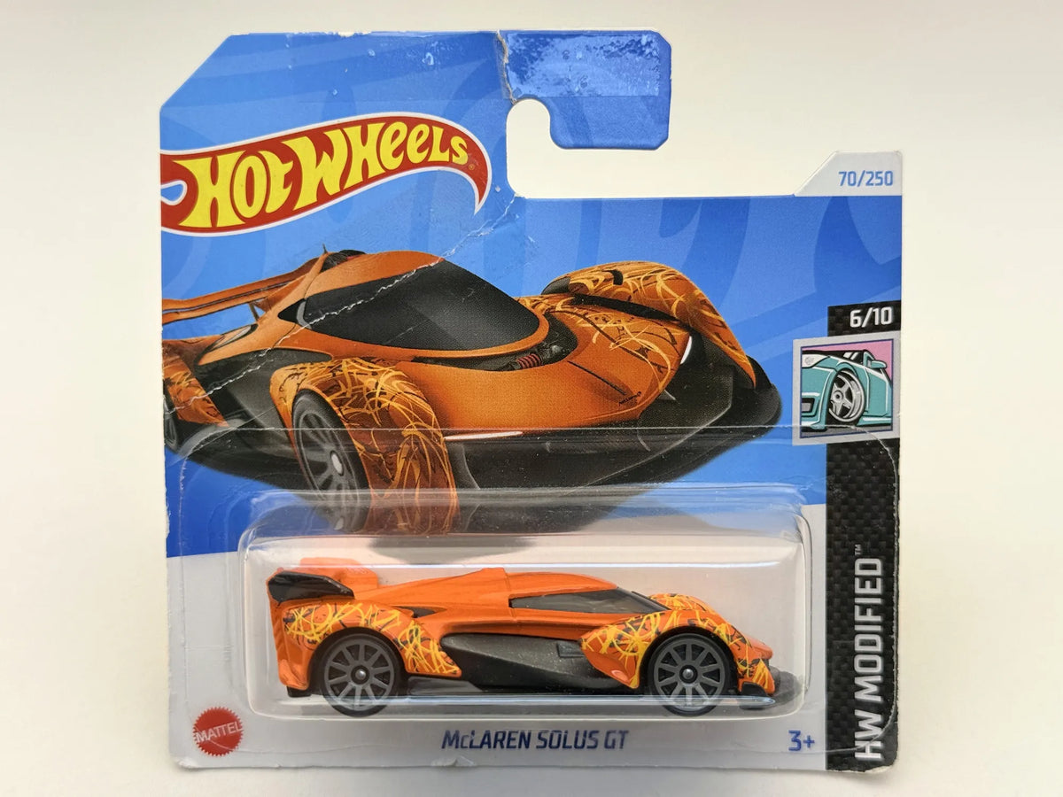 MCLAREN SOLUS GT HW Modified Hot Wheels 2024 Orange 1:64 – zdjęcie 9