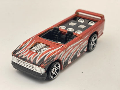 MINI TRUCK, Hot Wheels 1990, Resoraki, Die cast, Czerwony, 1:64 – zdjęcie 8