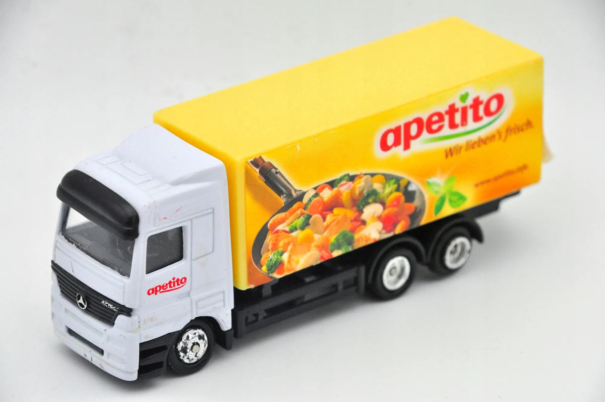 ACTROS, Siku, Made in Germany, Resoraki, Die cast, Biały,, 1:87 – zdjęcie 8