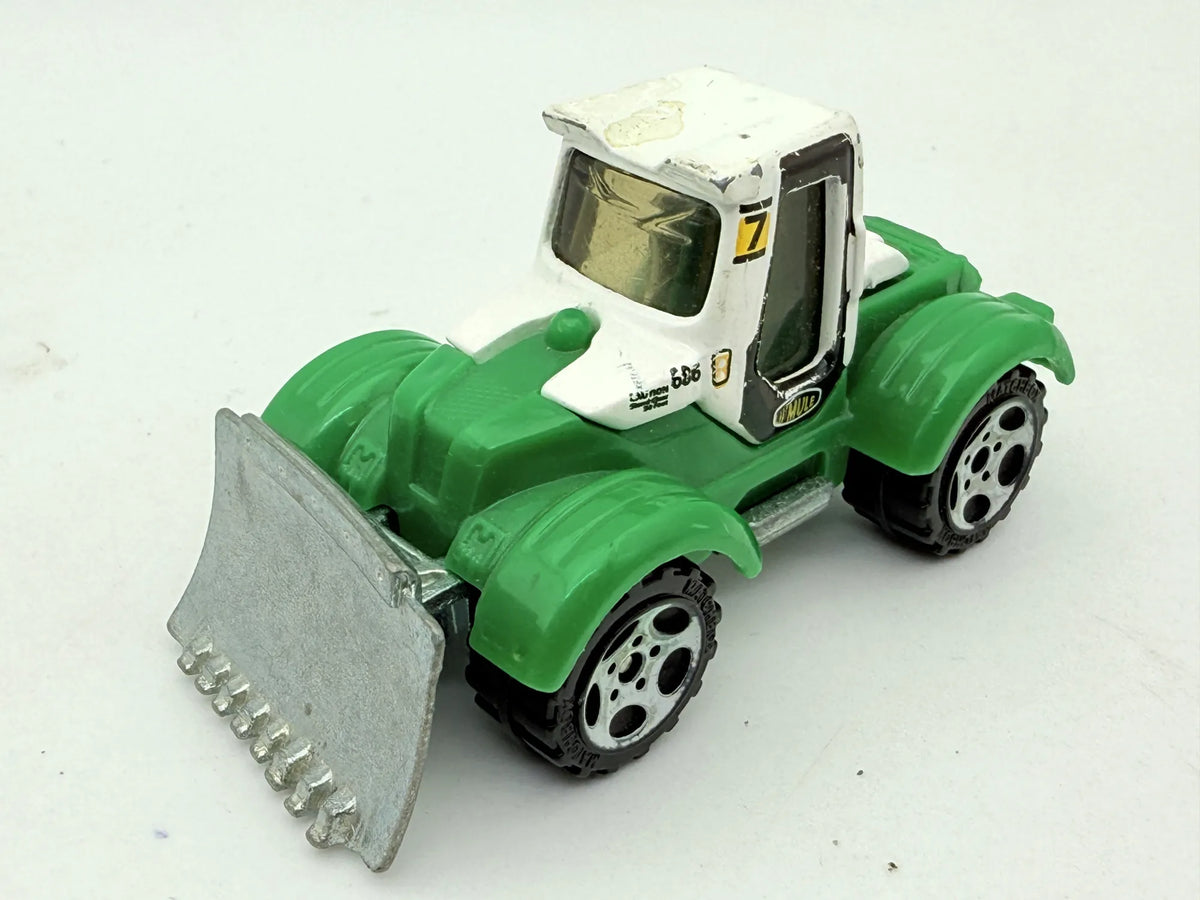 Tractor Plow, Traktor, Matchbox 2005, resoraki, die cast, 1:64 – zdjęcie 7