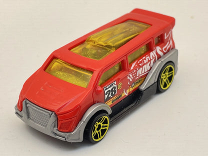 SPEEDBOX, Hot Wheels 2012, Die cast 1, Czerwony, 1:64, Resoraki – zdjęcie 8