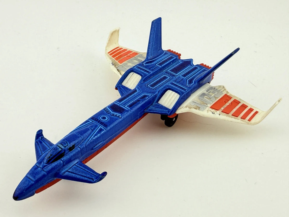 SKY BUSTERS TWIN BLAST, Matchbox 2011, Die cast W5318, Niebieski, 1:64 – zdjęcie 8
