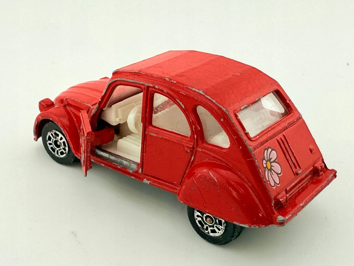 Citroen 2Cv6 Corgi Czerwony 1:43 Made in Gt Britain – zdjęcie 10